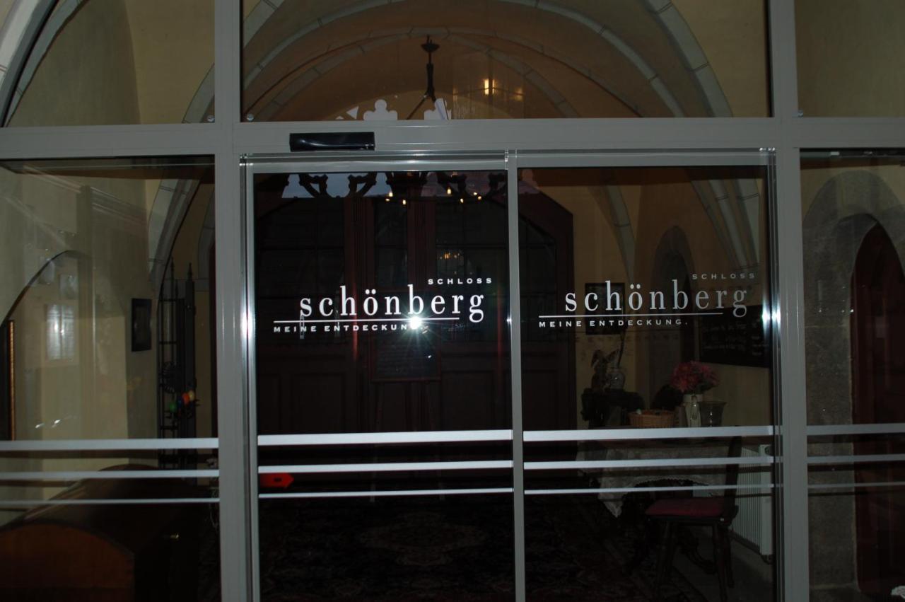 Hotel Garni Schloss Schoenberg Bad Brambach Kültér fotó